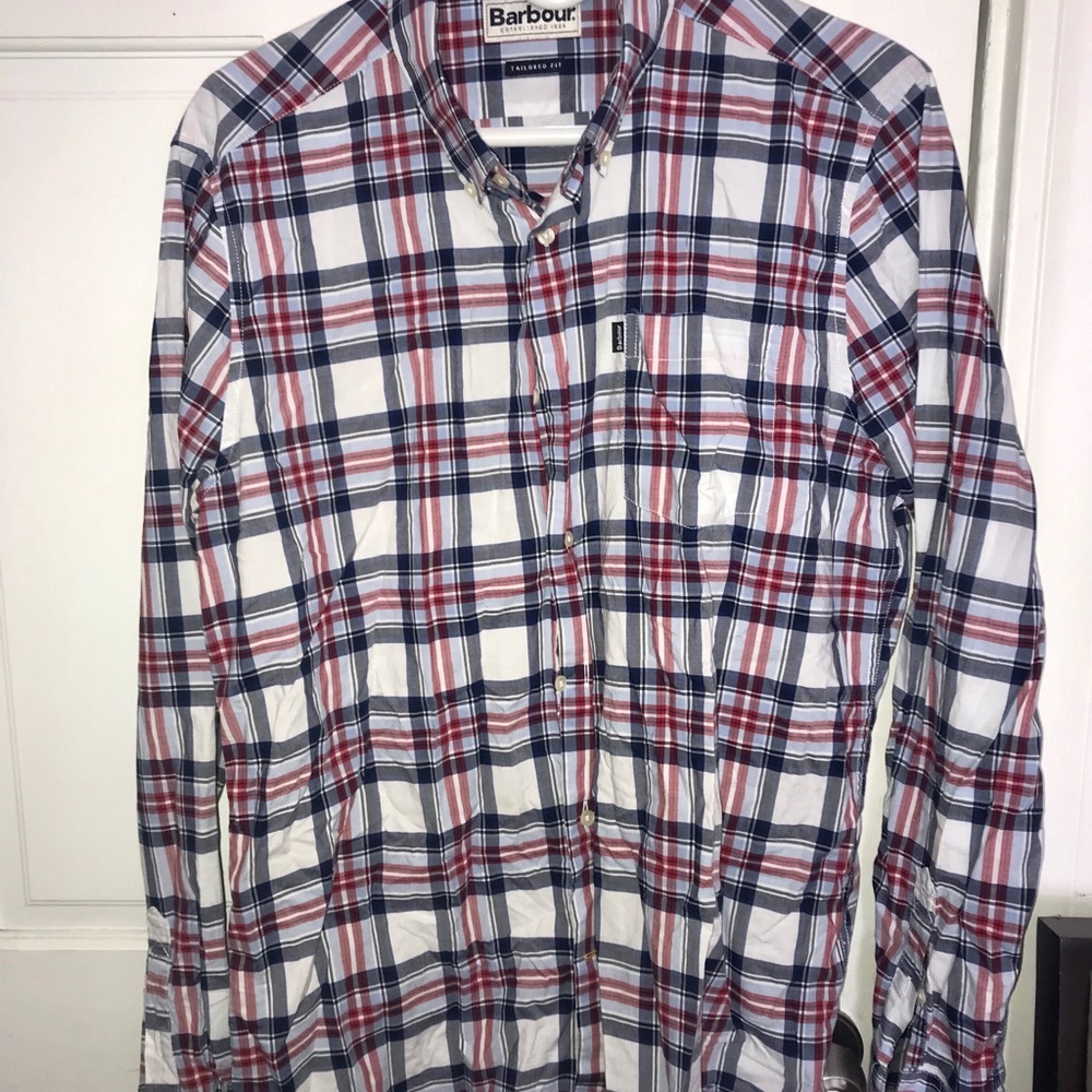 Barbour button down shirt